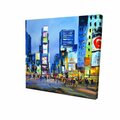 Fondo 16 x 16 in. Cityscape In Times Square-Print on Canvas FO3330181